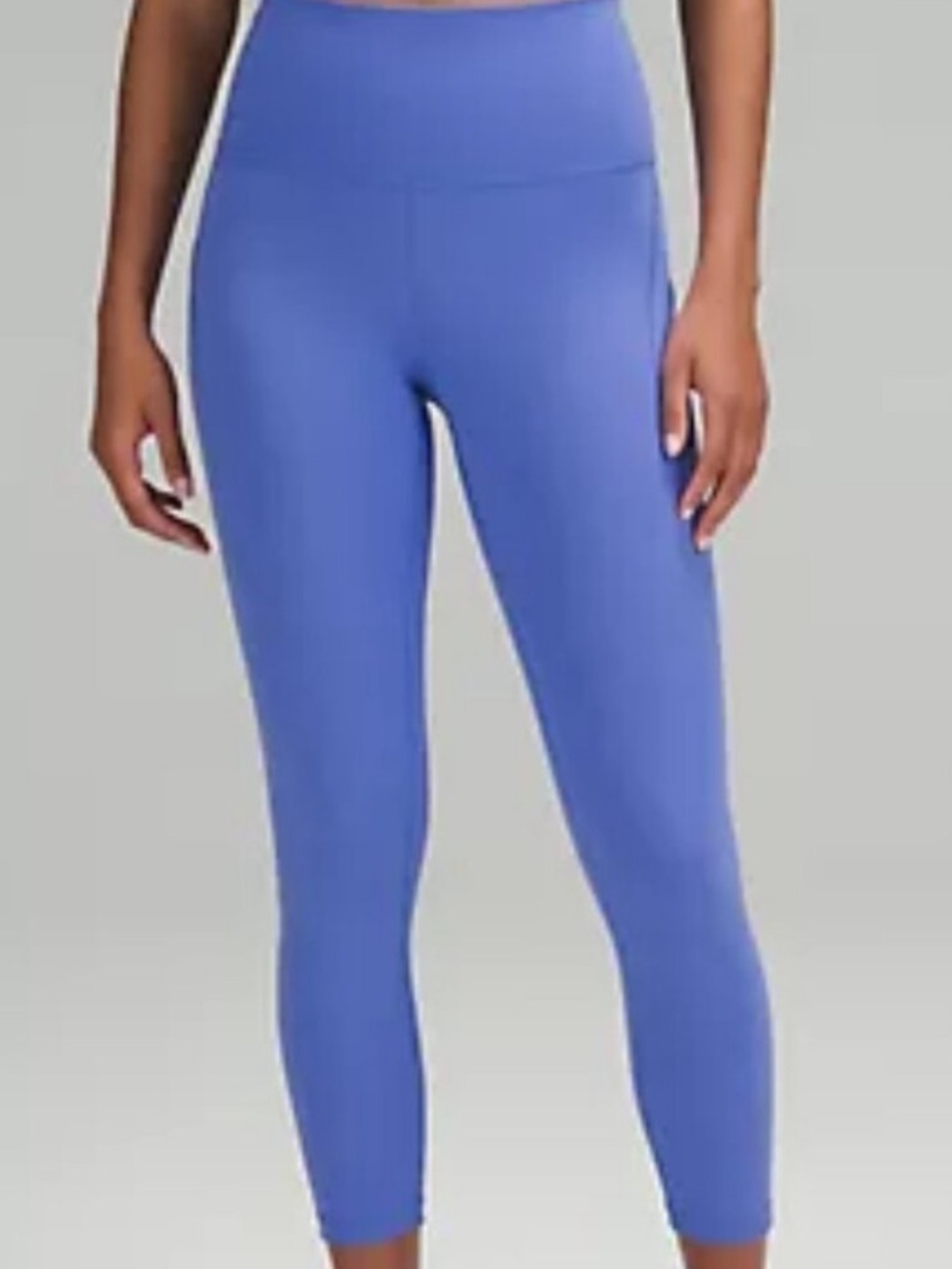 NWT Lululemon Wunder Train HR Crop | Wild Indigo | Size 8